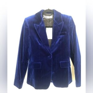 Blue Velvet Women's Blazer